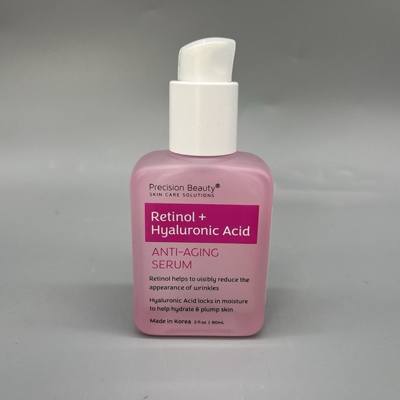 Precision Beauty Retinol + Hyaluronic Acid Anti-Aging Serum 2 fl oz Korean NEW - Picture 1 of 2